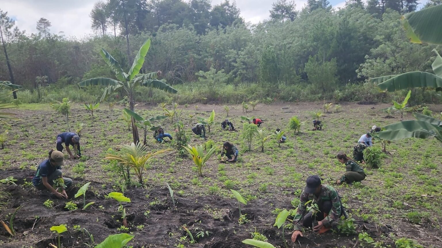 Komunitas Pecinta Alam Tanam Pohon Untuk Pulihkan Kawasan Kaki