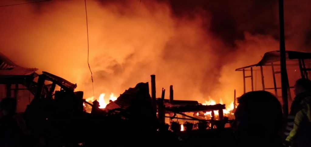 Ini pengakuan korban kebakaran rumah di Kolongan