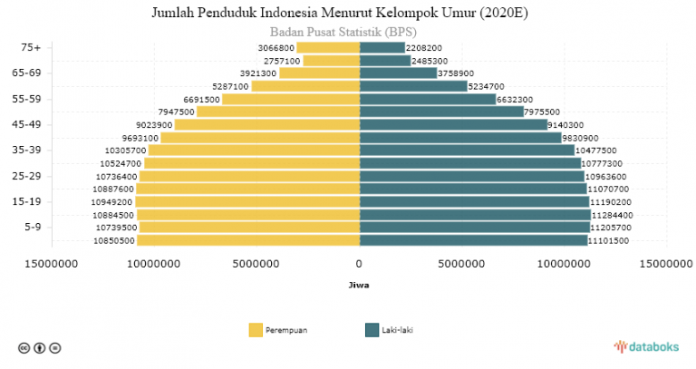 jumlah penduduk indonesia