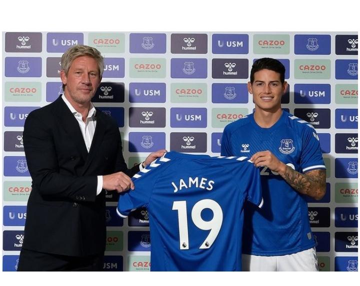 James Rodriguez (Foto: Everton FC)