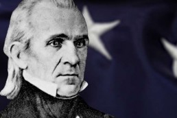 Presiden AS James Polk.