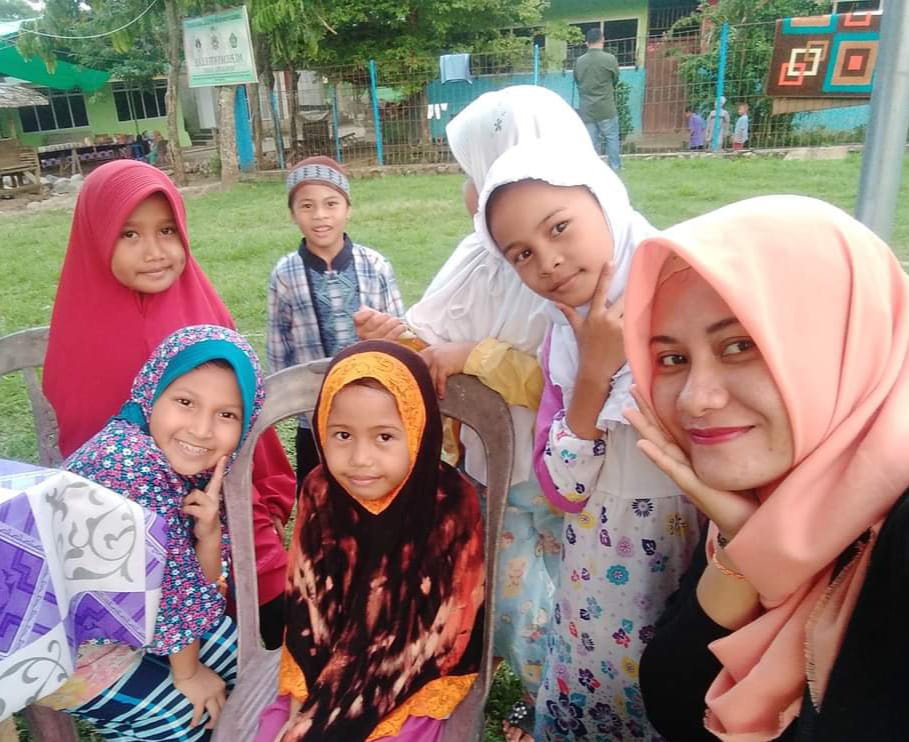 Anak-anak di Yayasan Ar-Rahman, (Foto: Neno Karlina)