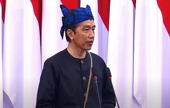 Presiden Jokowi Pidato MPR