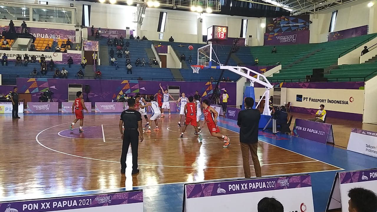 Basket Sulut di PON XX Papua 2021