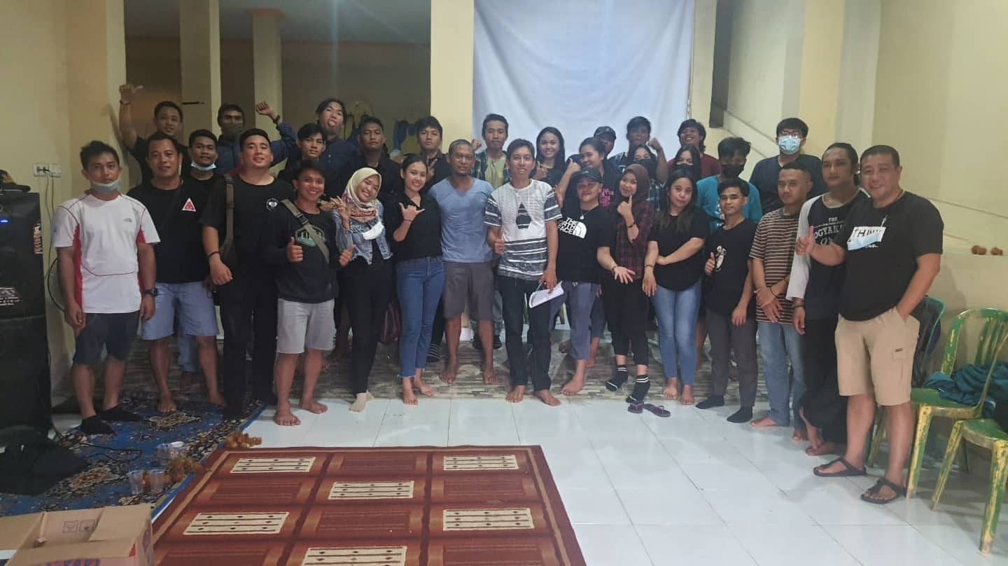 Foto bersama tecnical meeting Gladian Daerah 2021 (FKPA Manado)