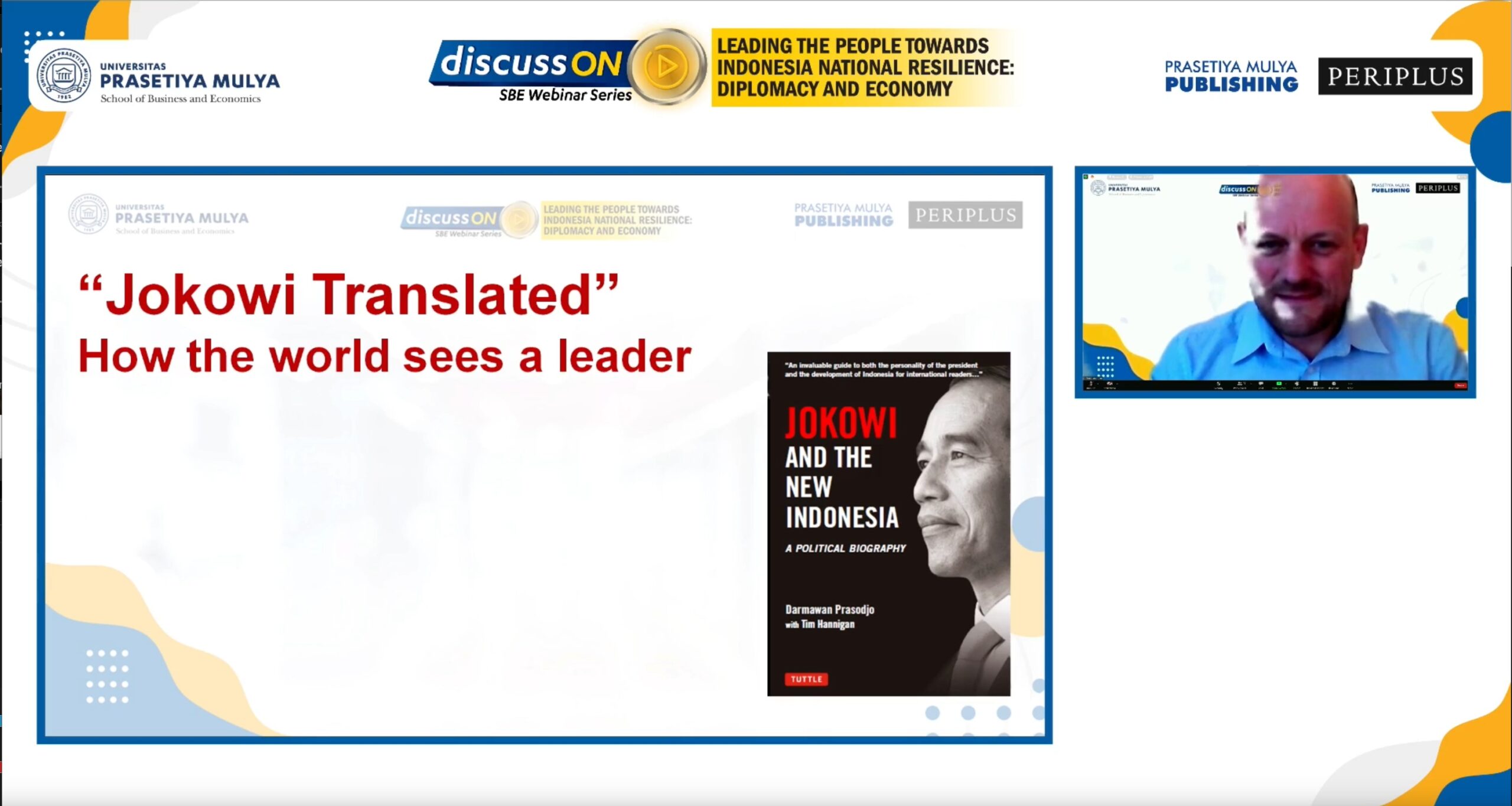 Diskusi buku Jokowi and The New Indoneisa
