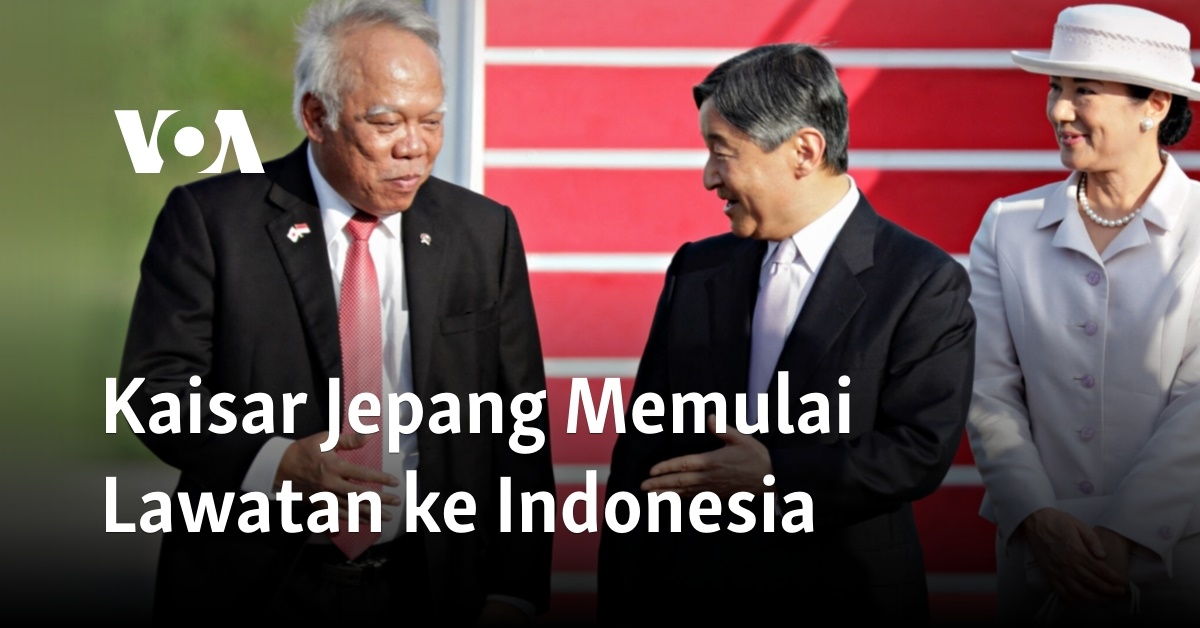 Kaisar Jepang Memulai Lawatan Ke Indonesia 