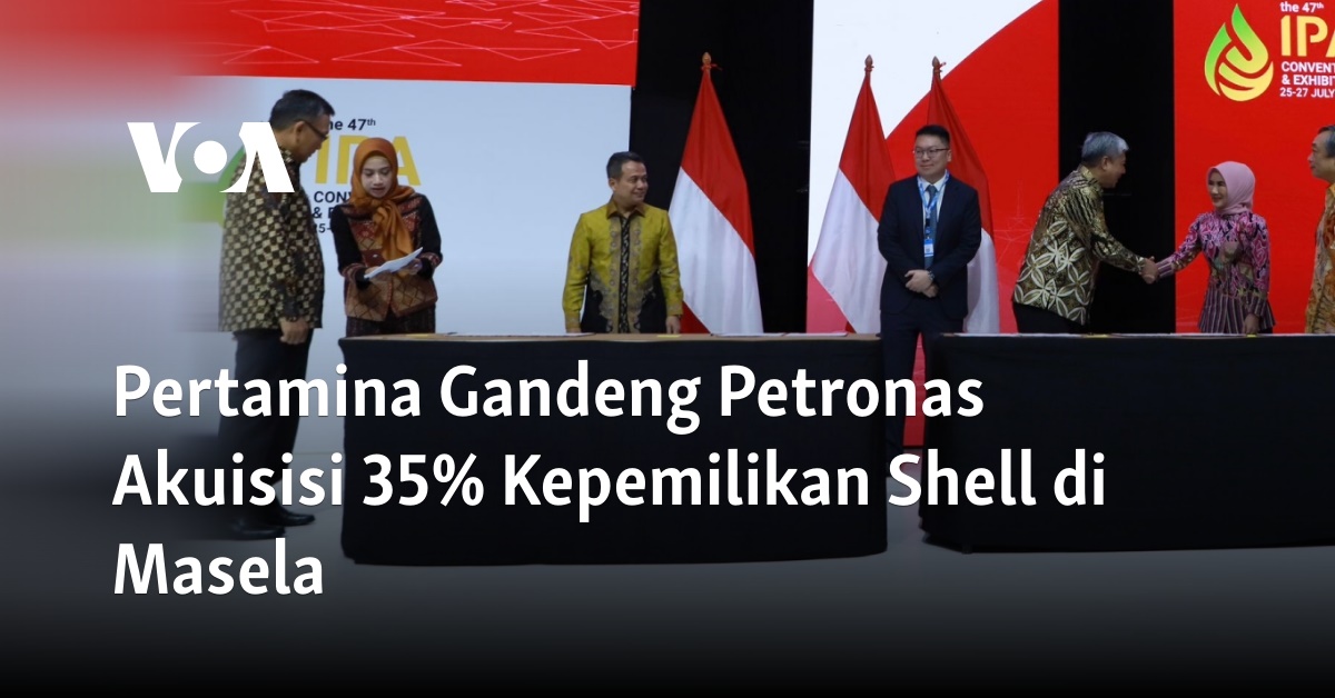 Pertamina Gandeng Petronas Akuisisi 35% Kepemilikan Shell Di Masela