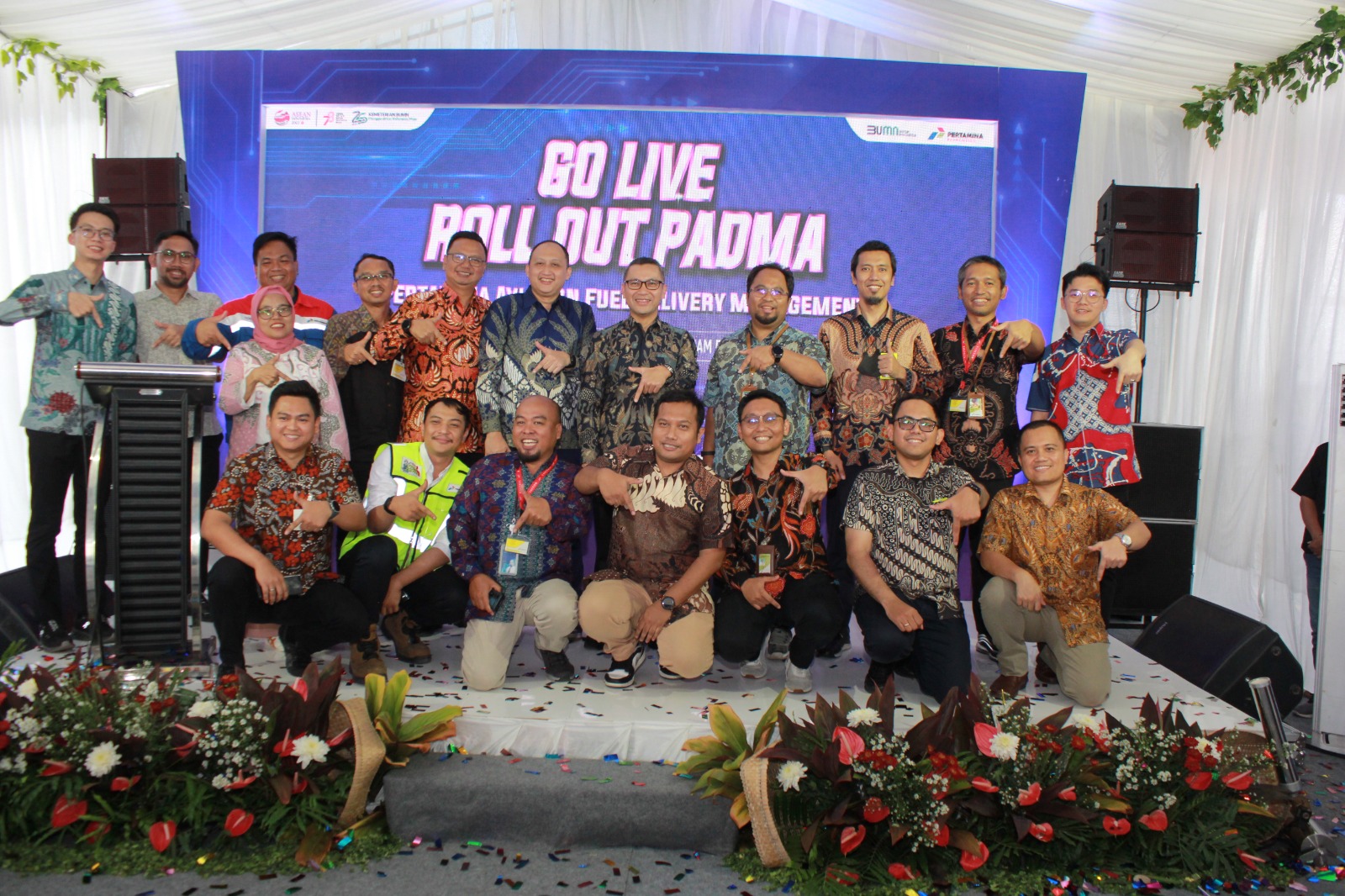 Go Live Program Pertamina Aviation Fuel Delivery Management (PADMA), (Foto: Tonny Rarung/Zonautara.com).