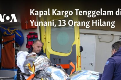 Kapal Kargo Tenggelam di Yunani, 13 Orang Hilang