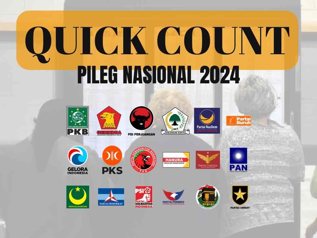 Quick Count Pileg Nasional 2024