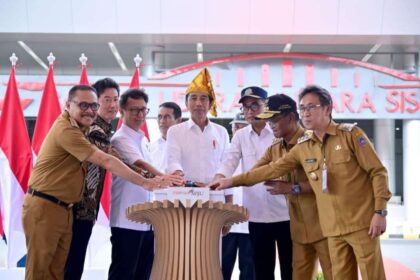 Presiden Jokowi resmikan Bandara Taman Bung Karno Siau, anggaranya tembus setengah Triliun