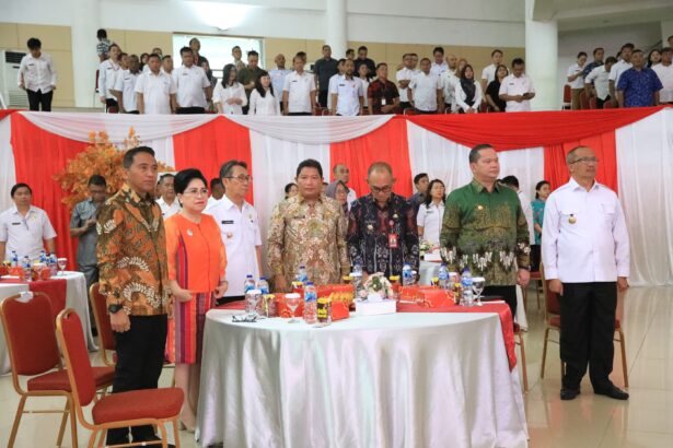 Asripan Nani, turut serta dalam Rapat Dengar Pendapat Program Pemberantasan Korupsi Terintegrasi Kepala Daerah di Ruang Mapalus, Kantor Gubernur Sulawesi Utara.