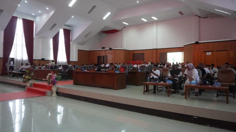 DPRD Bolsel terima LKPJ Bupati Tahun 2023, Raperda perlindungan anak dan perempuan