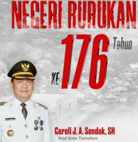 Walikota Tomohon, Caroll Joram Azarias Senduk, (Foto: Pemkot Tomohon).