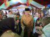 Pj Wali Kota Kotamobagu, Asripan Nani saat menghadiri Halal Bihalal di Desa Pontodon Timur, (Foto: Diskominfo KK).