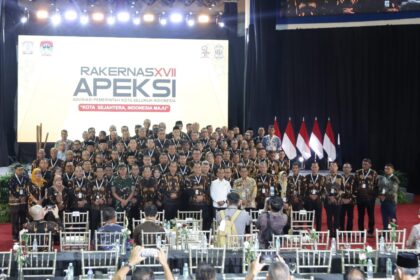 Presiden Jokowi buka RAKERNAS APEKSI XVII, Wali Kota Tomohon Caroll Senduk turut hadiri kegiatan