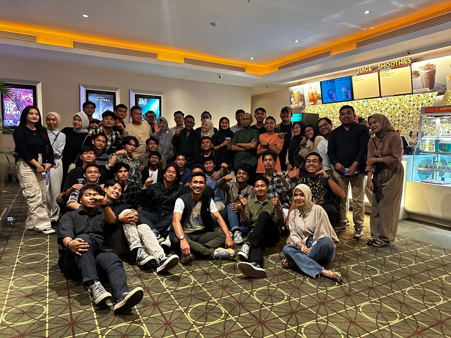 Mn kahmi gelar nobar film lafran di manado: menyulut semangat nasionalisme dan keislaman, (foto: ist).