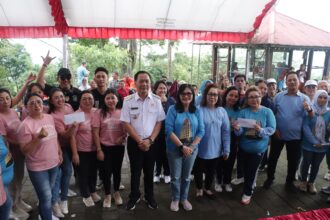 Wali Kota Tomohon, Caroll J A Senduk SH Hadiri Dies Natalis Ke-66 FH UNSRAT, (Foto: Pemkot Tomohon).