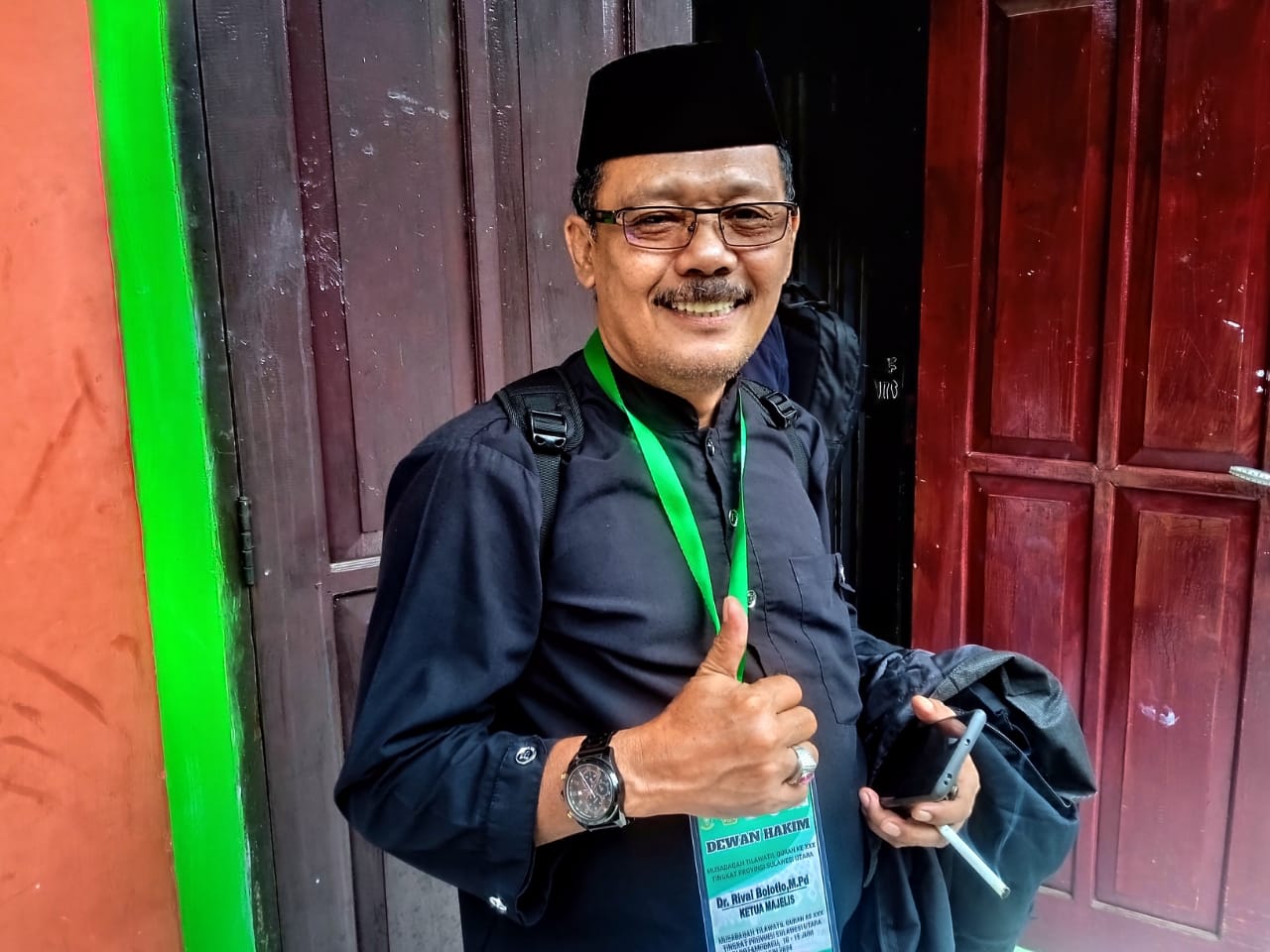 Ketua Majelis untuk Cabang Karya Tulis Ilmiah Al-Qur'an (KTIQ), Rivai Bolotio, (Foto: ZONAUTARA.com/Sajidin Kandoli).