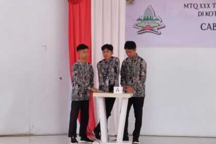 Tiga perwakilan dari Kabupaten Bolaang Mongondow, (Foto: ZONAUTARA.com/Yegar Sahaduta).