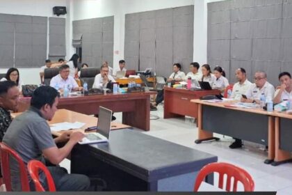 Sekda Sitaro pimpin asistensi perubahan Rencana Kerja 2024