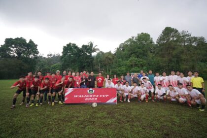 Wali Kota Tomohon Buka Tournament Sepak Bola Wali Kota Cup Tahun 2024