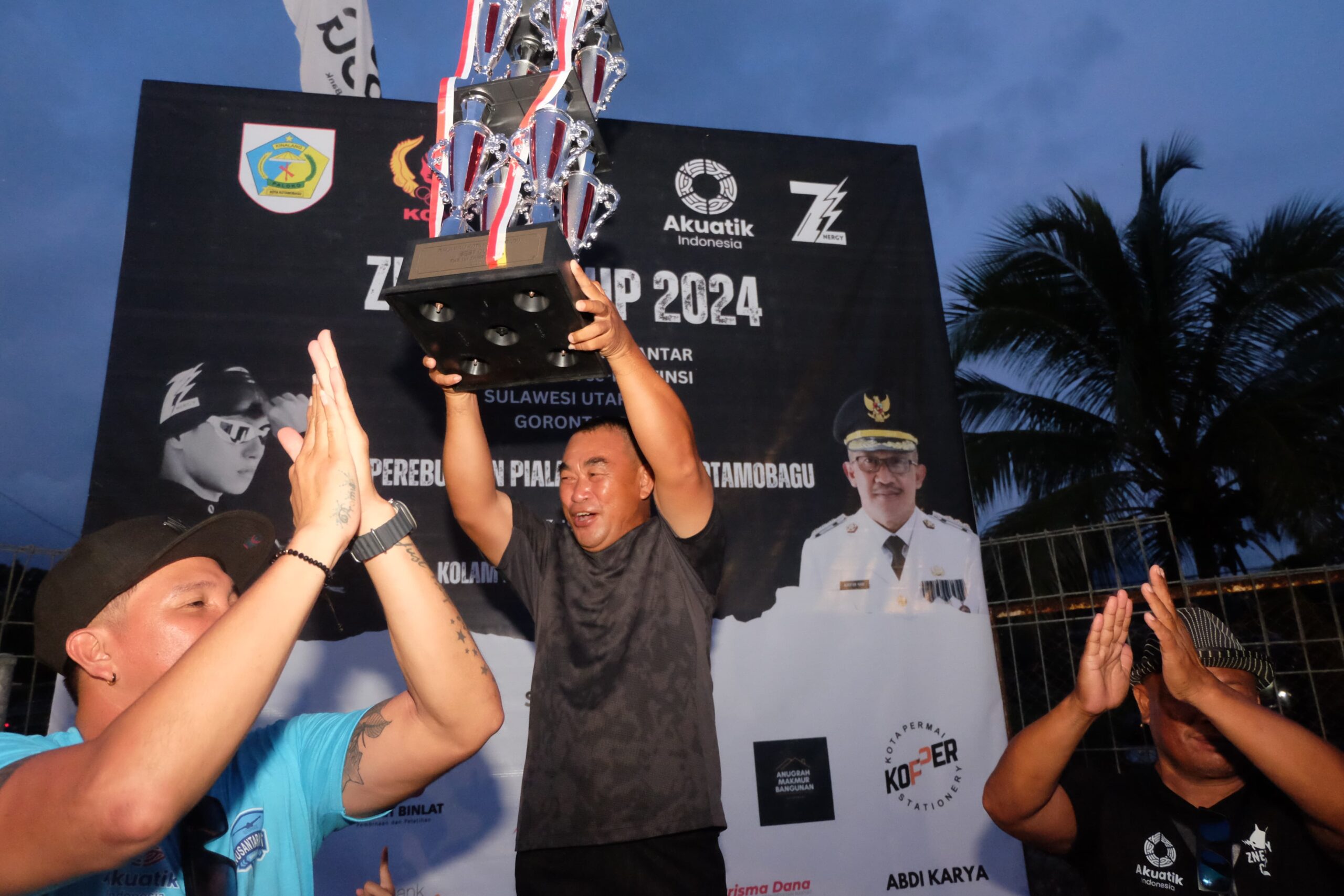 Znergy Aquatic Club Kotamobagu raih juara umum dalam ajang Znergy Cup 2024