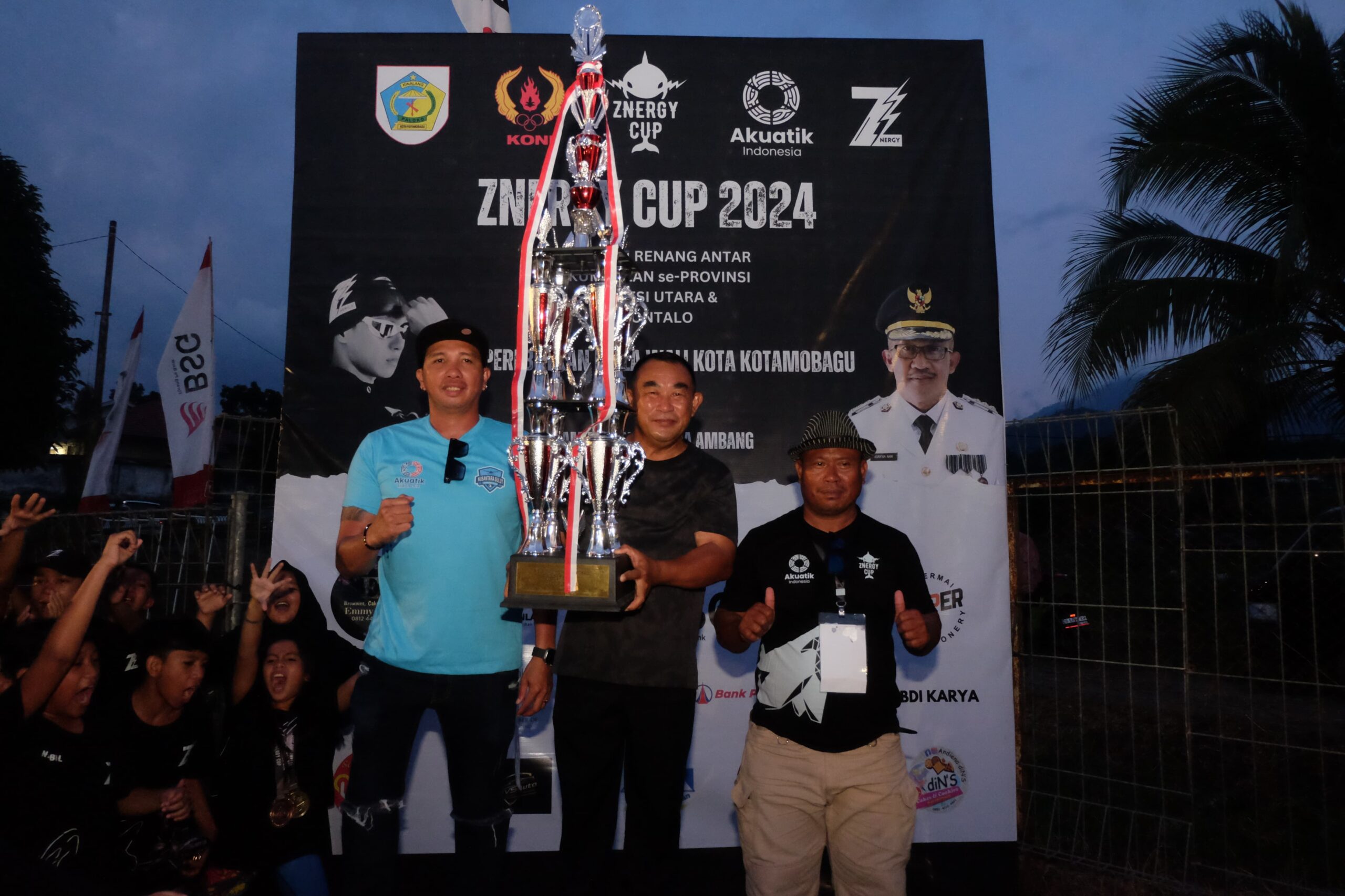 Znergy Aquatic Club Kotamobagu raih juara umum dalam ajang Znergy Cup 2024