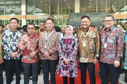 Wali Kota Tomohon Caroll Senduk hadir dalam kegiatan LHP LKPP BPK RI