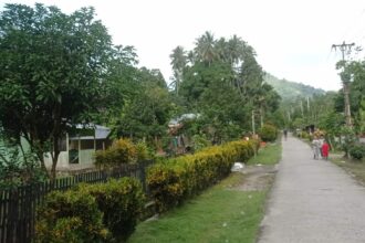 Suasana Desa Tulabolo Induk, (Foto: ZONAUTARA.com/ Neno Karlina).