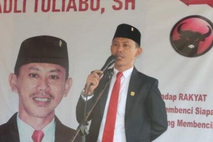 Anggota DPRD Bolsel, dari PDI-P, Fadli Tuliabu.
