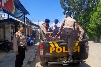 Polres Kotamobagu Intensifkan Patroli di Sekolah, Antisipasi Pelajar Bolos dan Tawuran, (Foto: ZONAUTARA.com/Sajidin Kandoli).