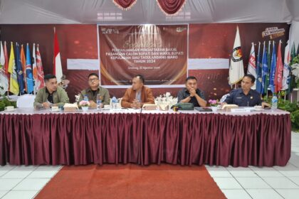 KPU Sitaro gelar sosialisasi perpanjangan pendaftaran calon bupati dan wakil bupati