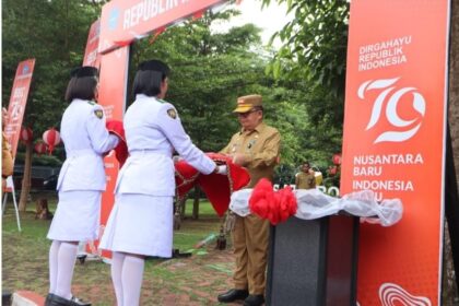 Menyongsong Kemerdekaan, Sitaro gelar penyerahan duplikat Bendera Pusaka