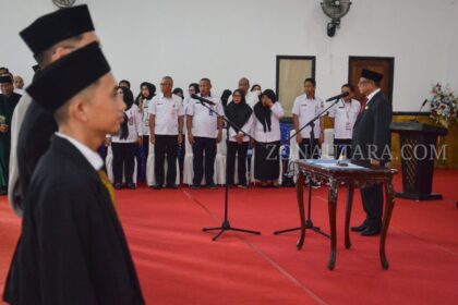 Abdullah Mokoginta lantik 15 pejabat fungsional baru Pemkot Kotamobagu, ini daftarnya