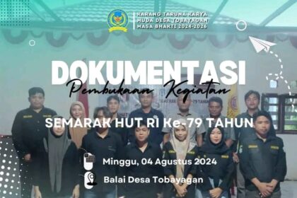 Karang Taruna Tobayagan tuding Pemdes tak peduli giat pemuda, ini jawaban menohok sangadi