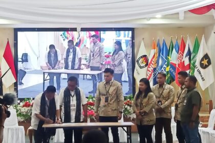 MAP-AYS resmi daftar di hari Kedua pendaftaran Pilkada Talaud