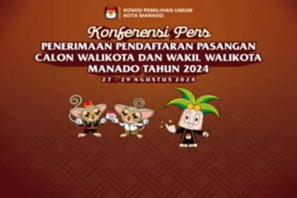 Hari pertama, pendaftar calon kepala daerah di KPU Manado masih nihil