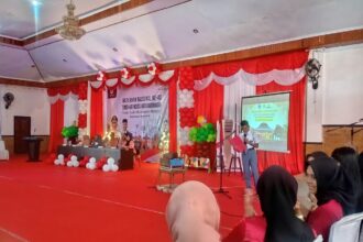 **Peringatan Hari Anak Nasional di Kotamobagu: Siswa SLB Tampil Mengharukan, (Foto: ZONAUTARA.com/Sajdin Kandoli).