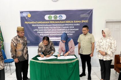 Pemkab Bolsel kerjasama IAIN Sultan Amai Gorontalo bangun kualitas guru PAI, Hattani: Ini komitmen Iskandar-Deddy