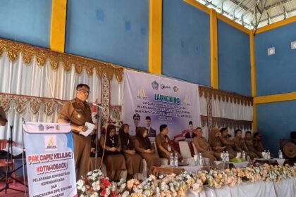 Abdullah Mokoginta buka peluncuran uji coba PAK CAPIL Keliling