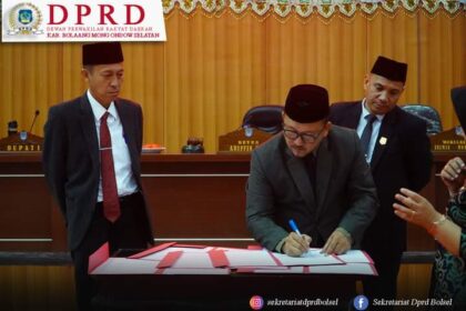 4 agenda sukses diparipurnakan DPRD Bolsel, eksekutif apresiasi