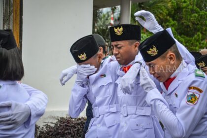 FOTO: Momen upacara memperingati HUT ke-79 RI di Kotamobagu