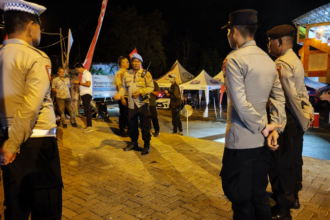 Polres Tomohon Jamin Keamanan dan Kelancaran Tomohon EXPO 2024, (Foto: Tim ZONAUTARA.com).