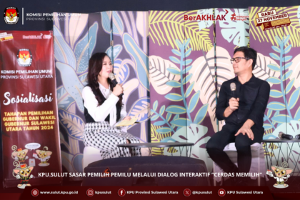 KPU Sulut Gelar Sosialisasi demi Tingkatkan Partisipasi Pemilih Pemula dalam Pilkada 2024