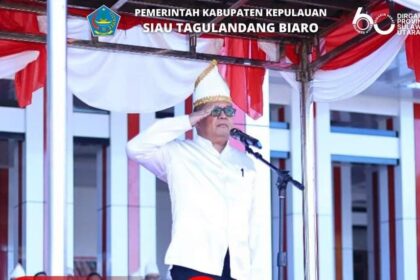 Pemkab Sitaro gelar Upacara HUT ke-60 Provinsi Sulawesi Utara