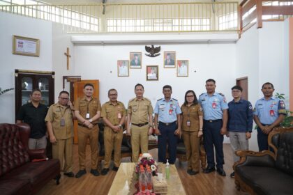 Wali Kota Tomohon Bahas Pengembangan Paralayang dengan Kadispotdirga Lanud Sam Ratulangi