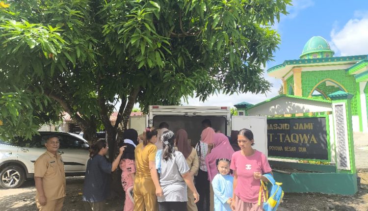 Suasana GPM di Desa Poyowa Besar Dua, (Foto: Diskominfo KK).