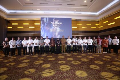 Wali Kota Tomohon Hadiri Penganugerahan Paritrana Awards 2024